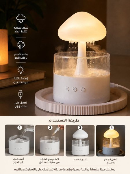 مباخر USB غيمه (سماعه بلوتوث)